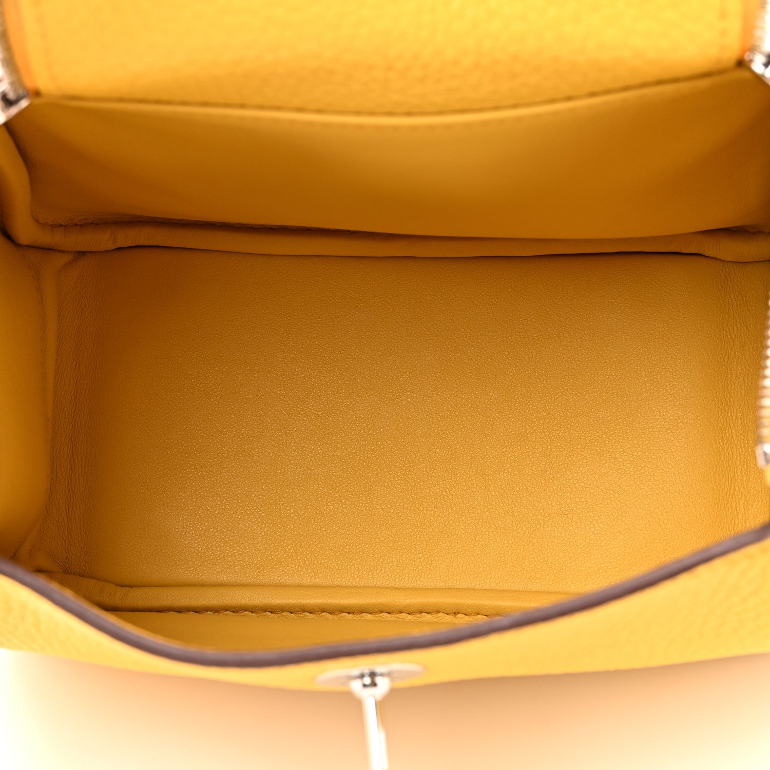 Hermes Taurillon Clemence Mini Lindy 20 Sun 5 of 11