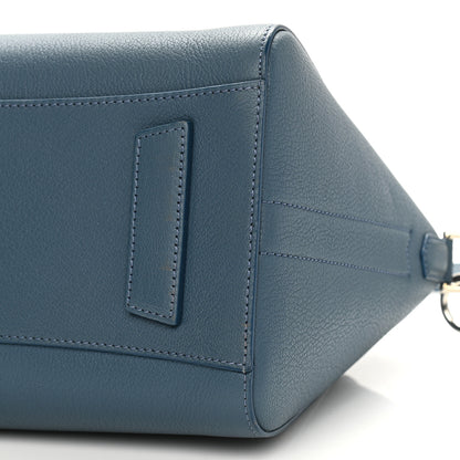 Givenchy Sugar Goatskin Small Antigona Peacock Blue 9 of 10