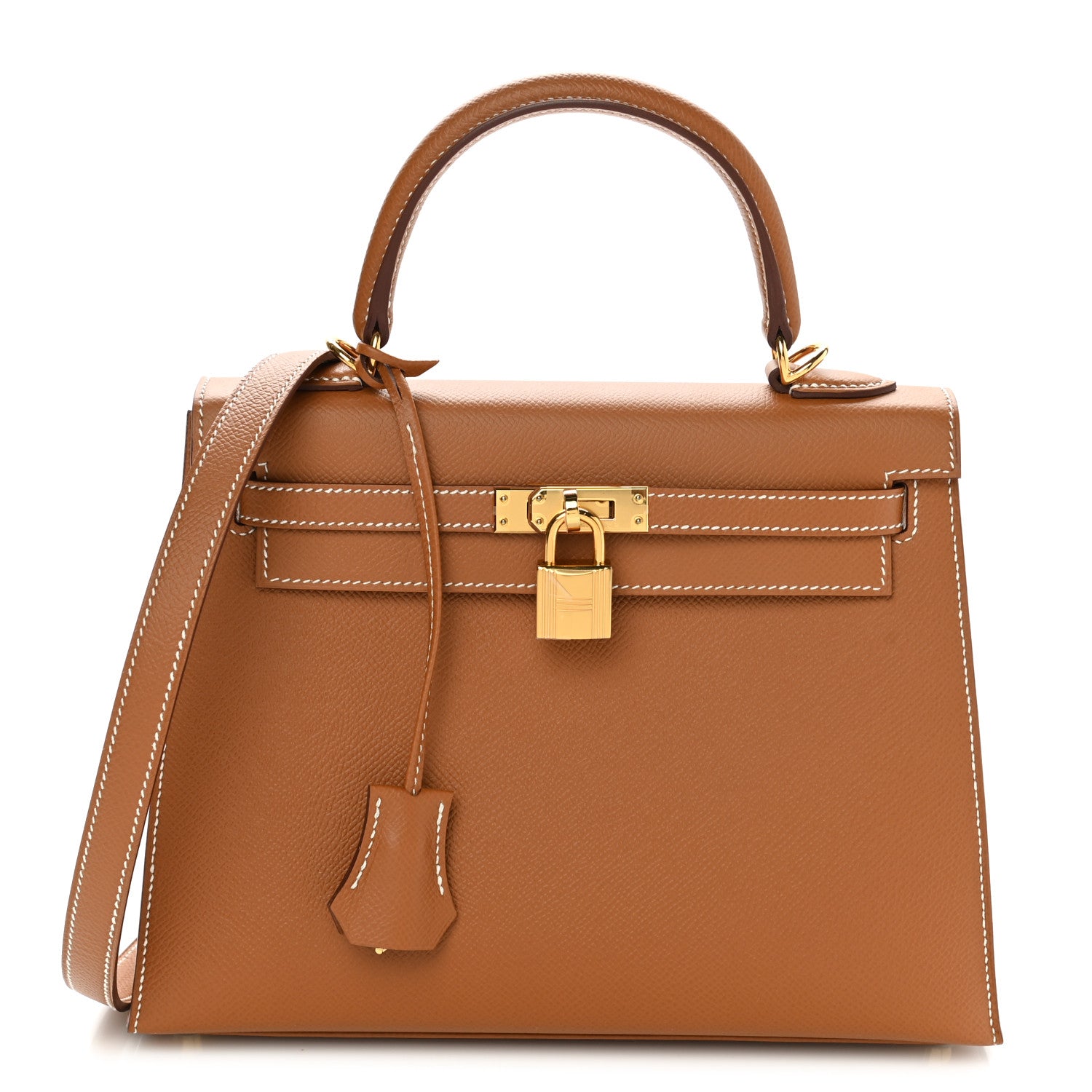 Hermes Epsom Kelly Sellier 25 Gold 1 of 10