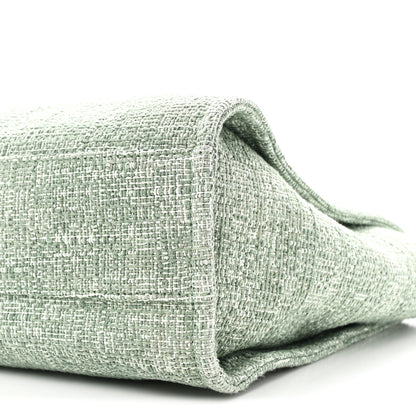 Chanel Canvas Small Deauville Tote Green 10 of 10