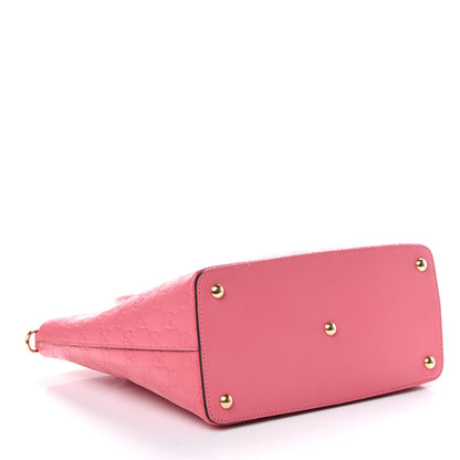Gucci Guccissima Small Zippered Bucket Tote Flush 3 of 9