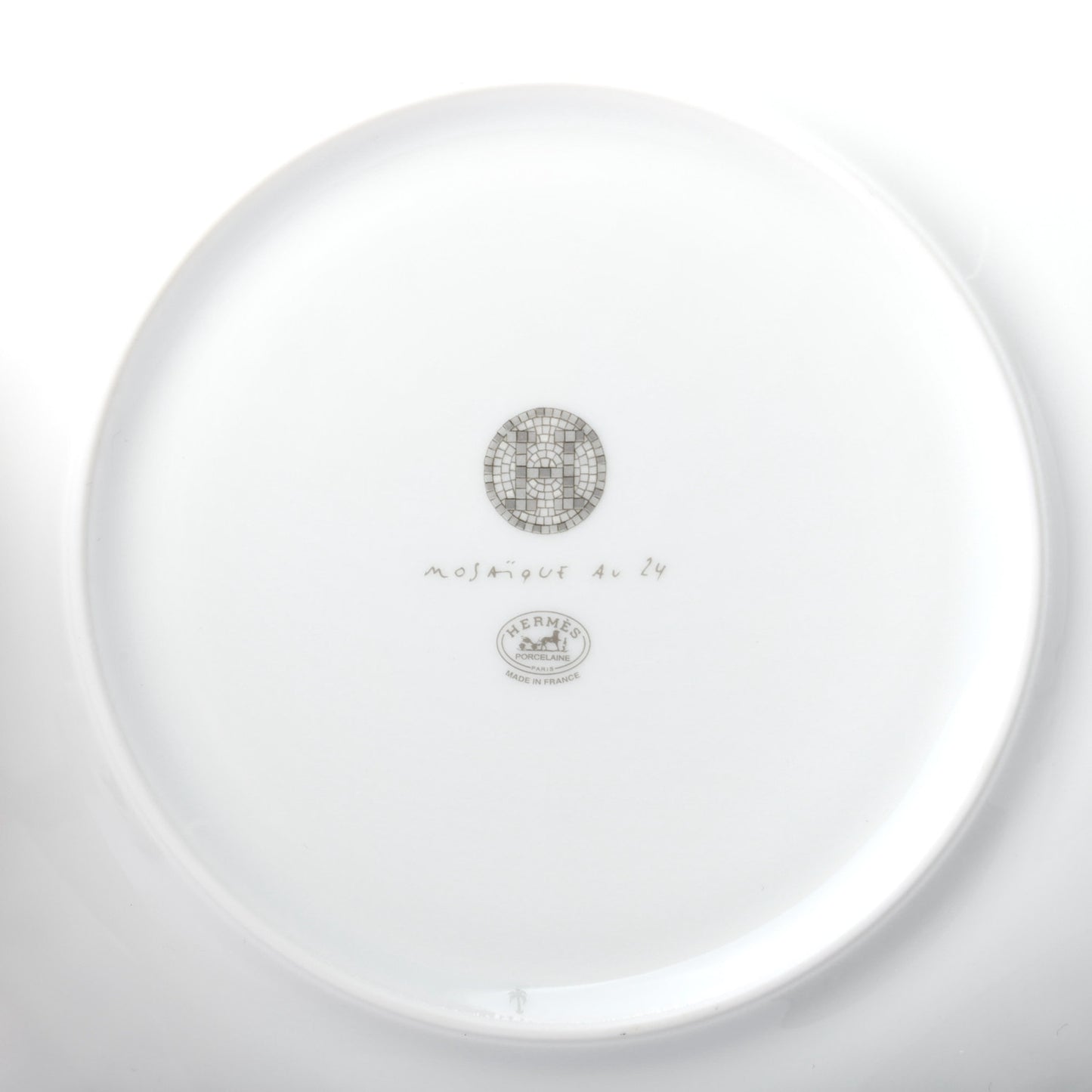 Porcelain Mosaique au 24 Platine Dessert Plate 8.3 Set of 2