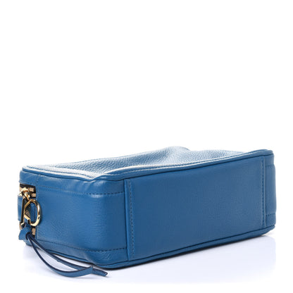 Marc Jacobs Supple Natural Grain Calfskin The Softshot 21 Bag Blue Monday 3 of 4