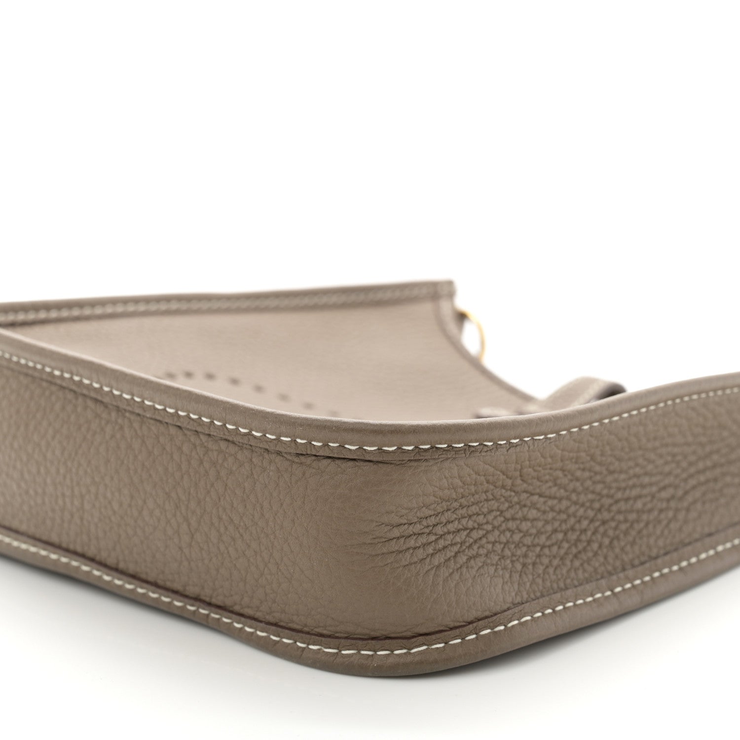 Hermes Taurillon Clemence Amazone Evelyne TPM Etoupe Bleu Indigo 10 of 10