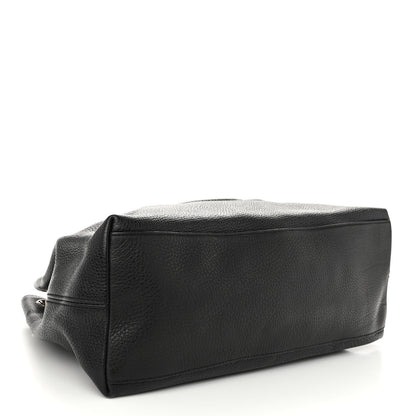 Gucci Pebbled Calfskin Medium Soho Chain Shoulder Bag Black 4 of 9