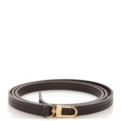 Louis Vuitton Calfskin 12mm Favorite Long Strap Brown 4 of 6