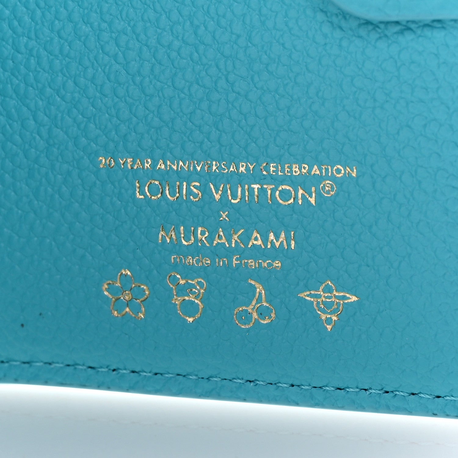 Louis Vuitton X TM Empreinte Monogram Lisa Wallet Kabira Blue 6 of 7