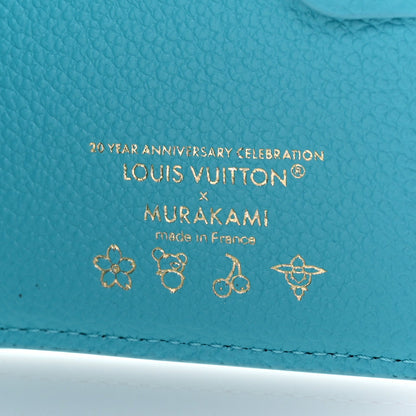 Louis Vuitton X TM Empreinte Monogram Lisa Wallet Kabira Blue 6 of 7