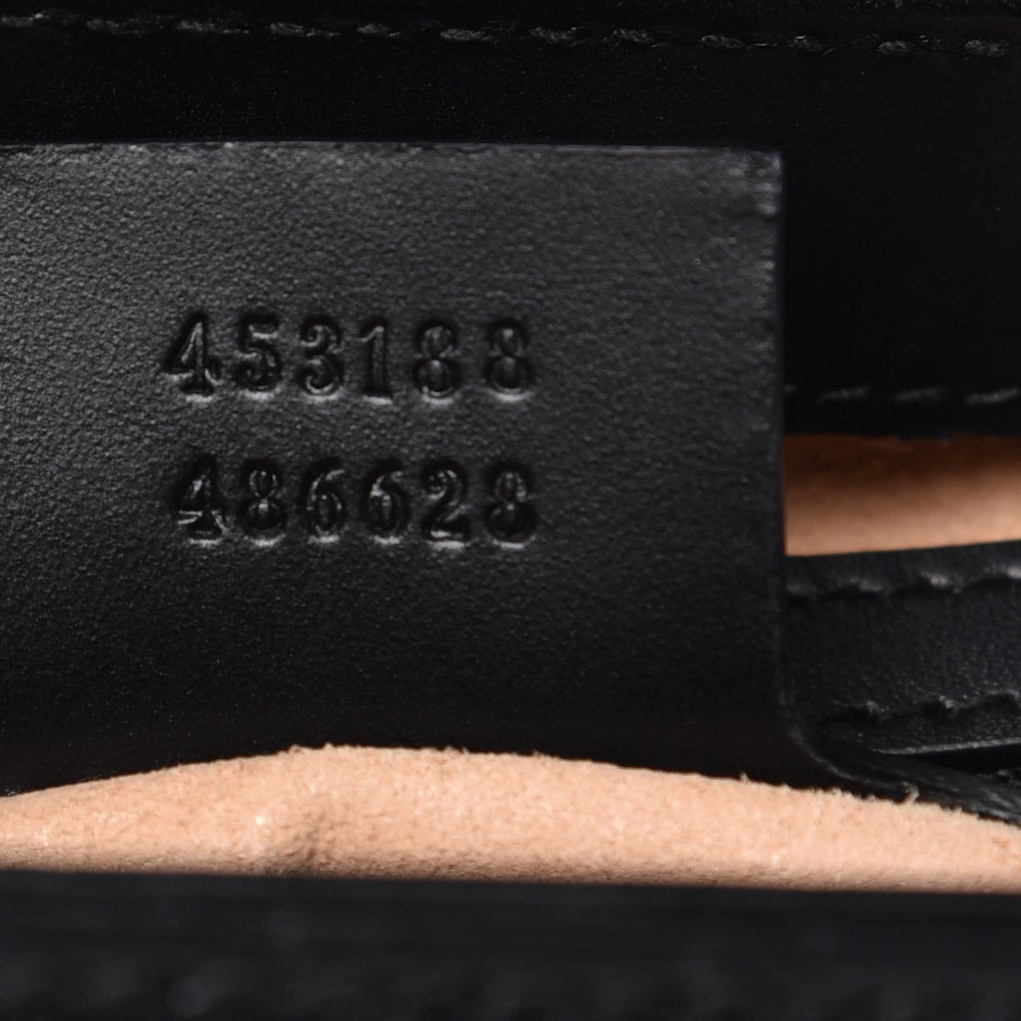Guccissima Signature Small Padlock Top Handle Bag Black
