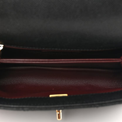 Chanel Caviar Quilted Mini Coco Handle Flap Black 6 of 10