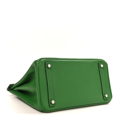 Hermes Epsom Birkin 30 Vert Bengale 4 of 10