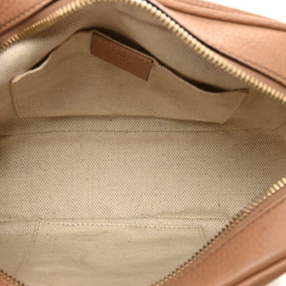 Gucci Pebbled Calfskin Small Soho Disco Bag Camelia 6 of 11