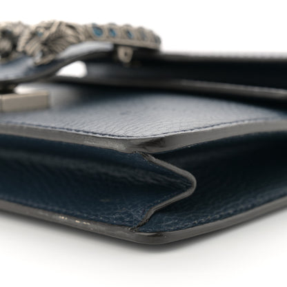 Gucci Dollar Calfskin Crystal Mini Dionysus Shoulder Bag Blue Agata Montana Sapphire 10 of 14