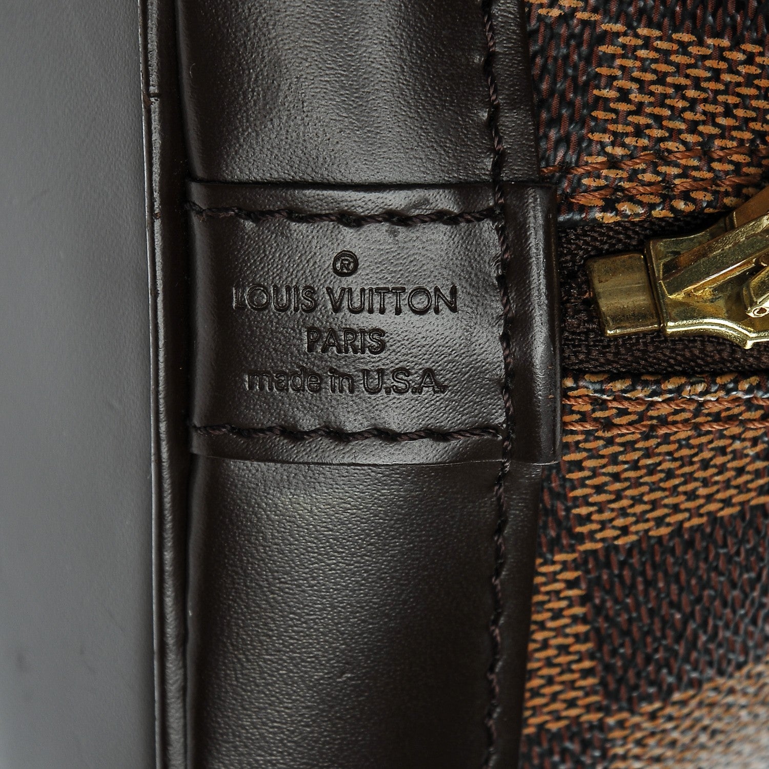 Louis Vuitton Damier Ebene Alma PM 6 of 6