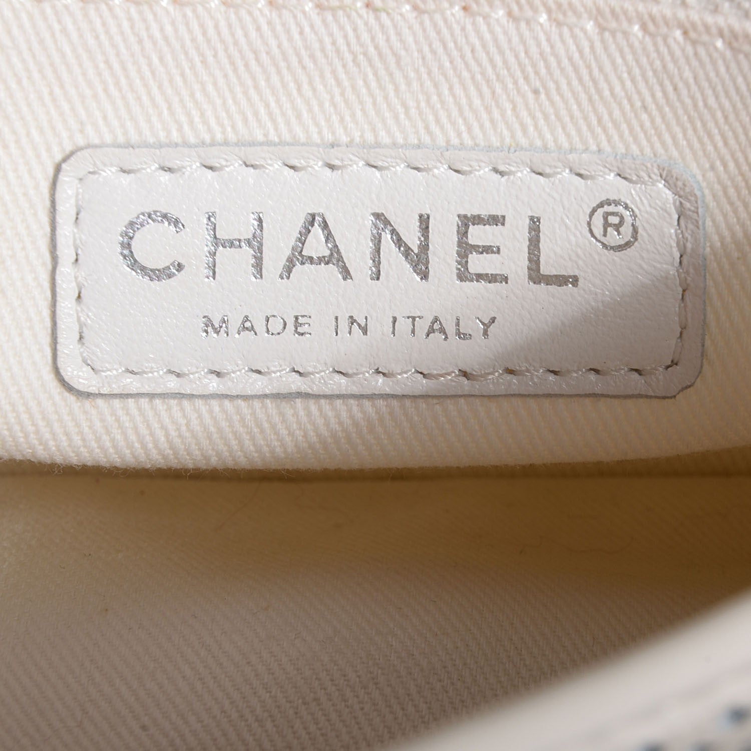 Chanel Perforated Calfskin Up In The Air Flap Ivory 7 of 9