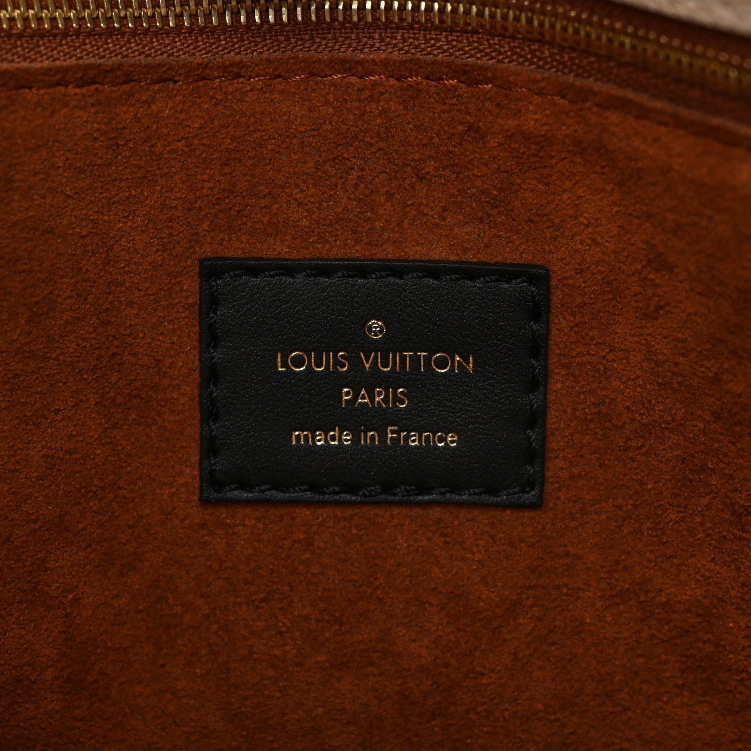 Louis Vuitton Calfskin Monogram On My Side MM Chataigne 6 of 9