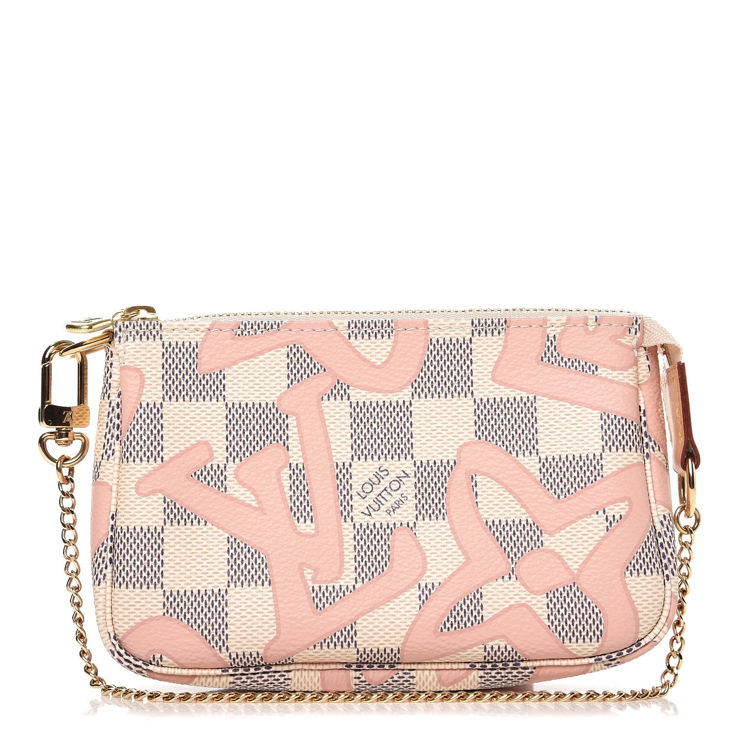 Louis Vuitton Damier Azur Tahitienne Mini Pochette Accessories 1 of 8