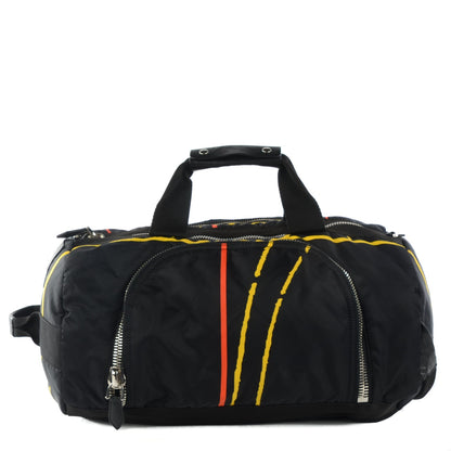 Givenchy Nylon Basketball Print Convertible Duffle Backpack Black 1 of 17