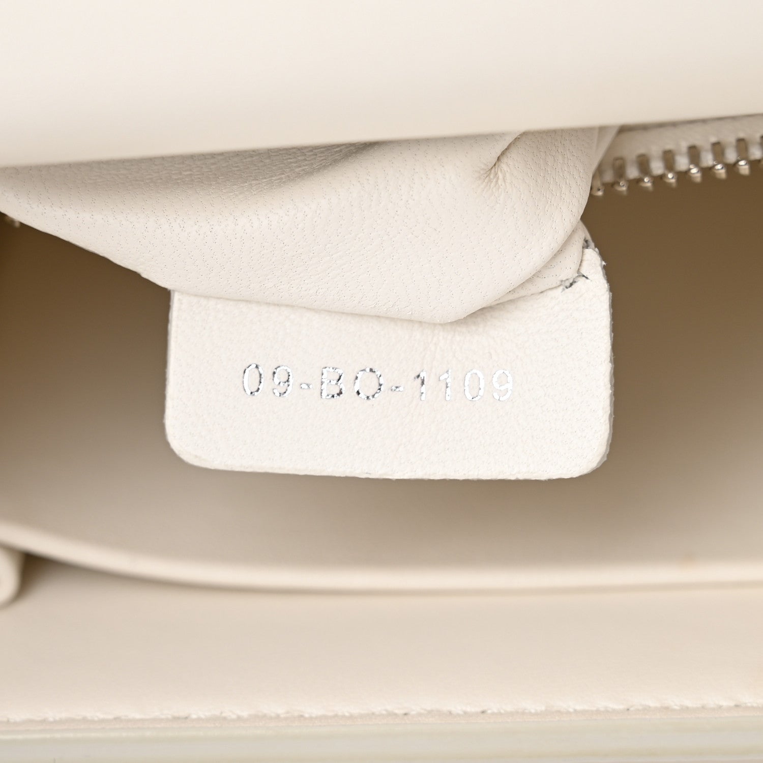 Christian Dior Grained Calfskin 30 Montaigne Chain Flap Bag White 7 of 10