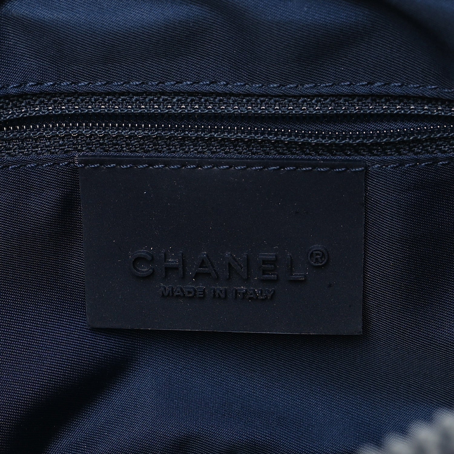 Chanel Mesh Sport Single Flap Navy 6 of 10