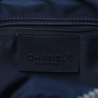Chanel Mesh Sport Single Flap Navy 6 of 10