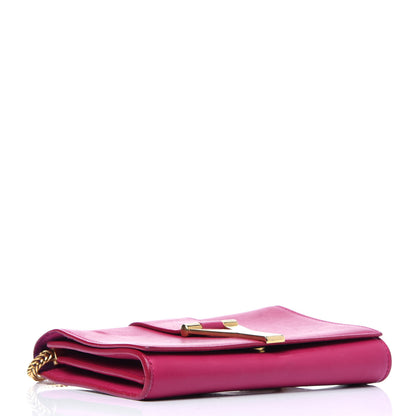 Saint Laurent Calfskin Small Classic Y Satchel Fuchsia 4 of 20
