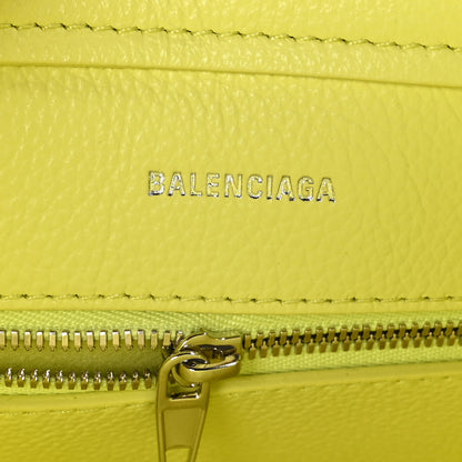 Balenciaga Grained Calfskin XS Everyday North South Shoulder Tote Bag Lemon 6 of 10