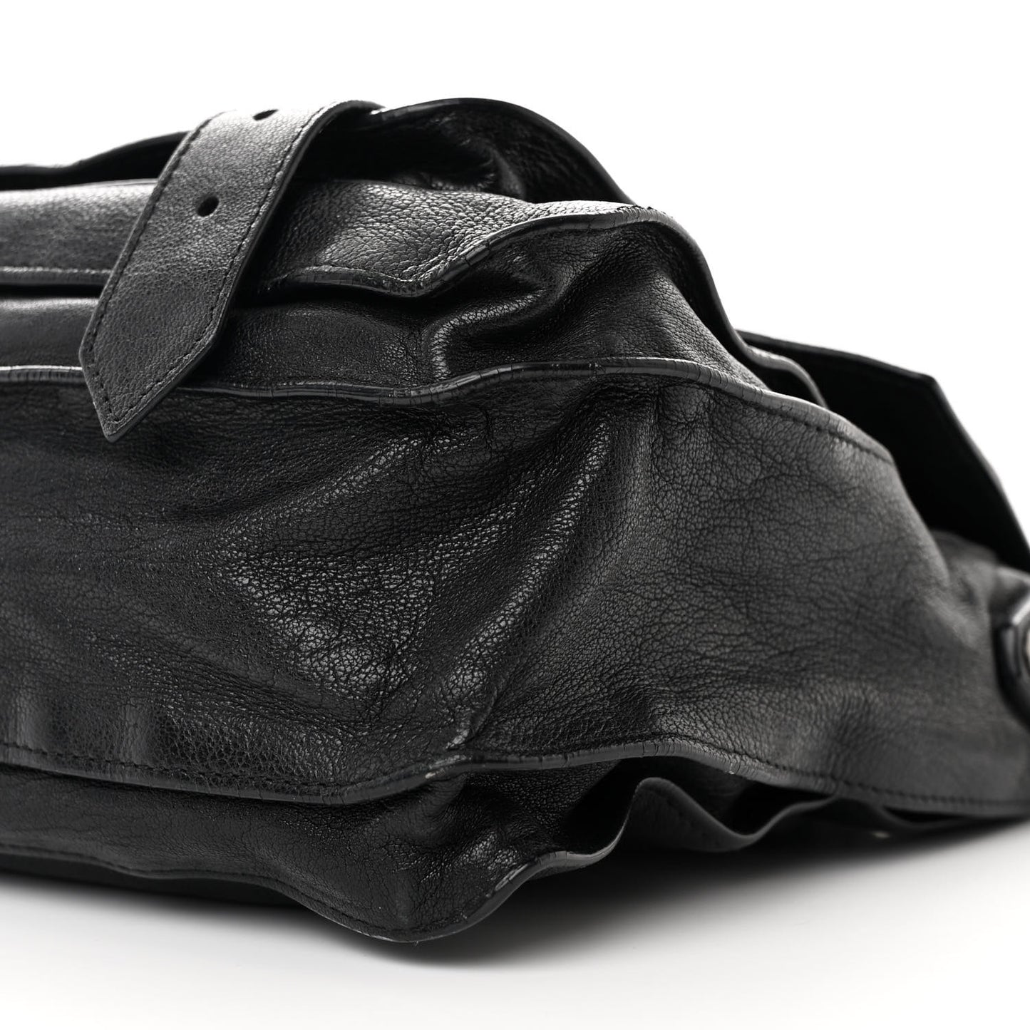 Lambskin Medium PS1 Satchel Black