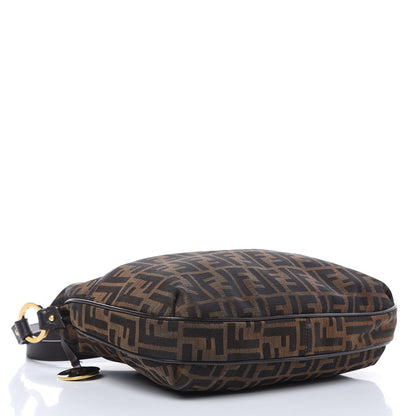Fendi Zucca Vitello Chef Crossbody Bag Tobacco Moro 4 of 14