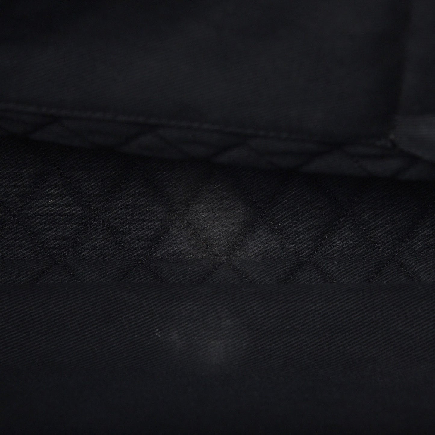 Goatskin Perforated Large CC Tote Black