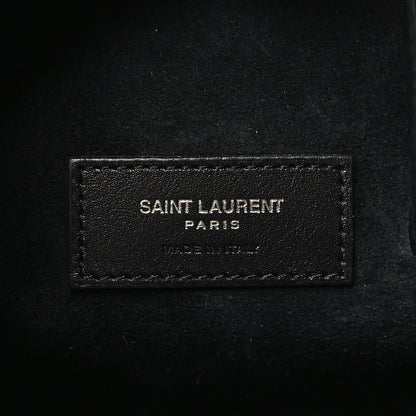 Saint Laurent Patent Small Le 5 A 7 Supple Hobo Black 7 of 10