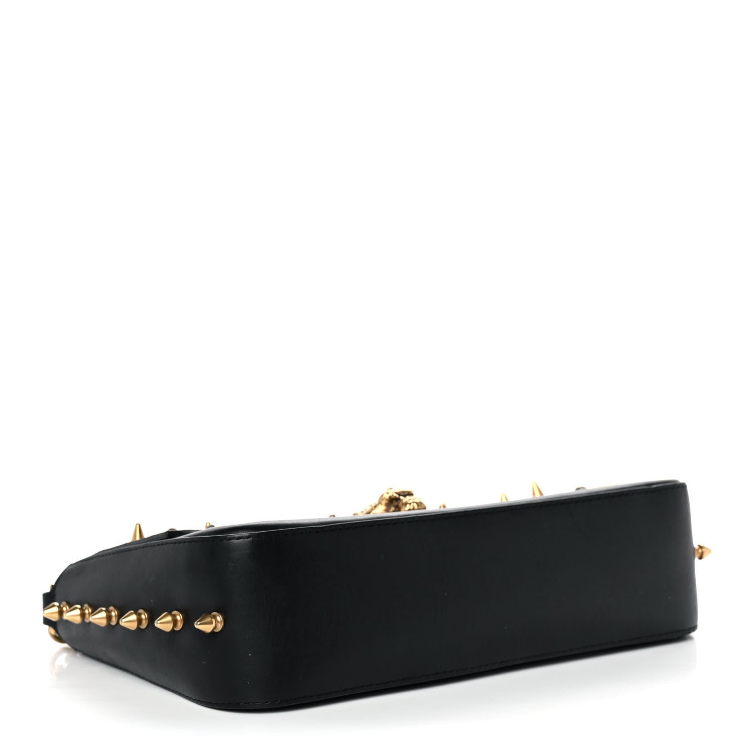 Gucci Nappa Studded Tiger Broadway Chain Shoulder Bag Multicolor 4 of 20