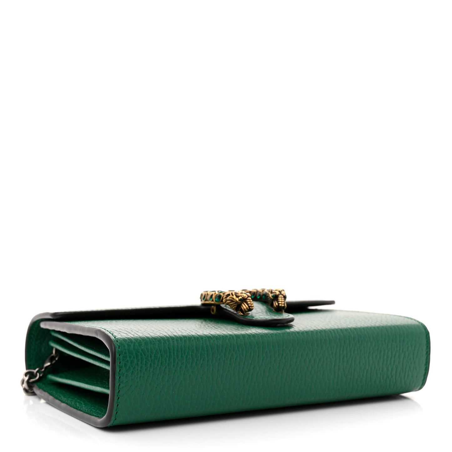 Calfskin Mini Dionysus Chain Wallet Emerald