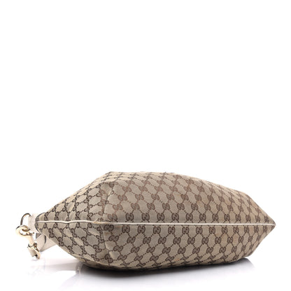 Gucci Monogram Positano Hobo Off White 3 of 17