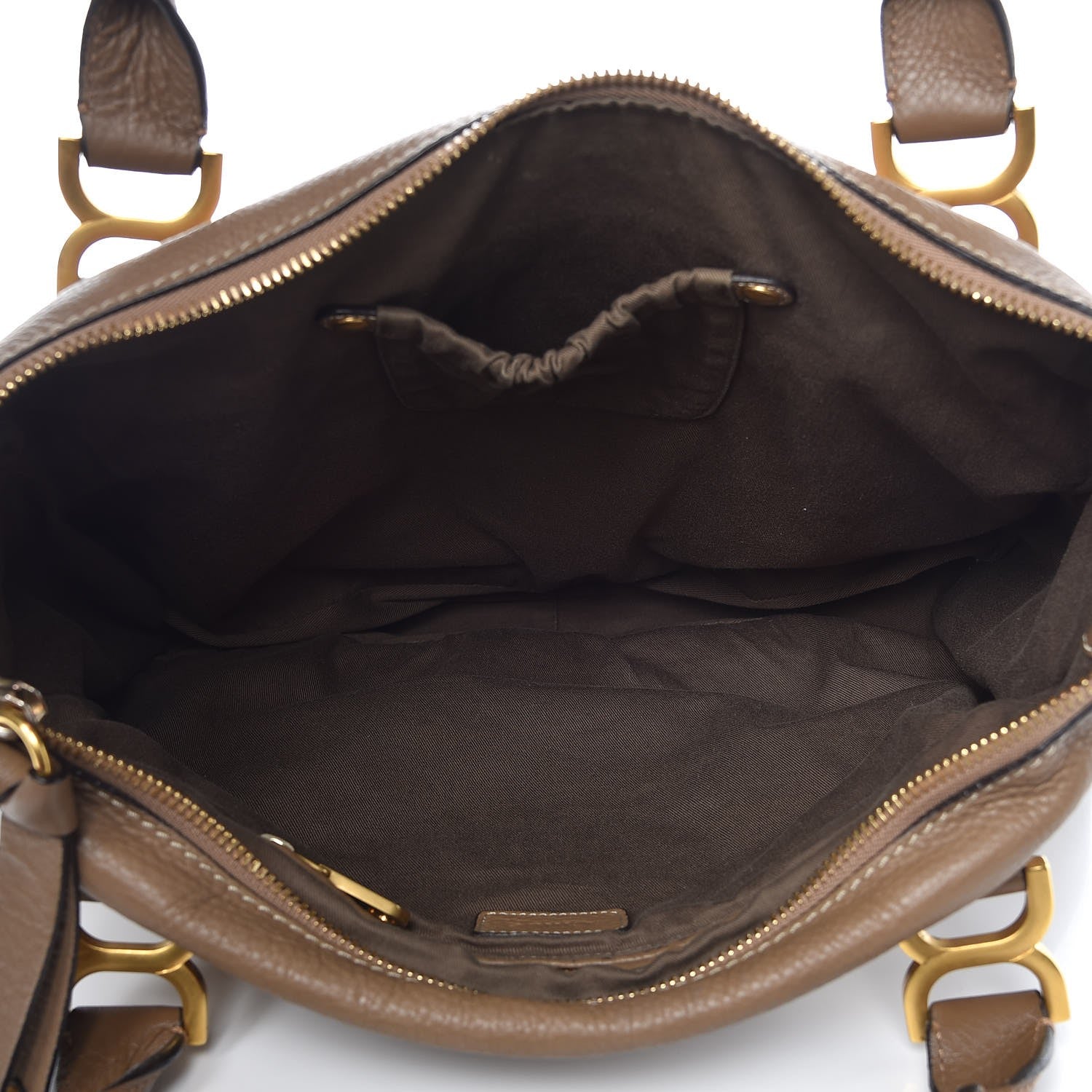 Chloe Calfskin Large Marcie Satchel Nut 5 of 14