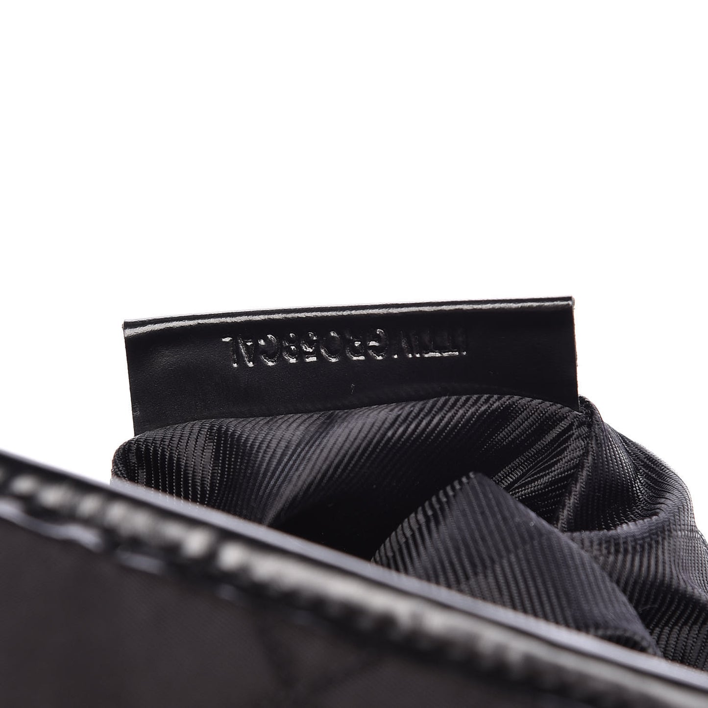 Nylon Quilted Tote Black