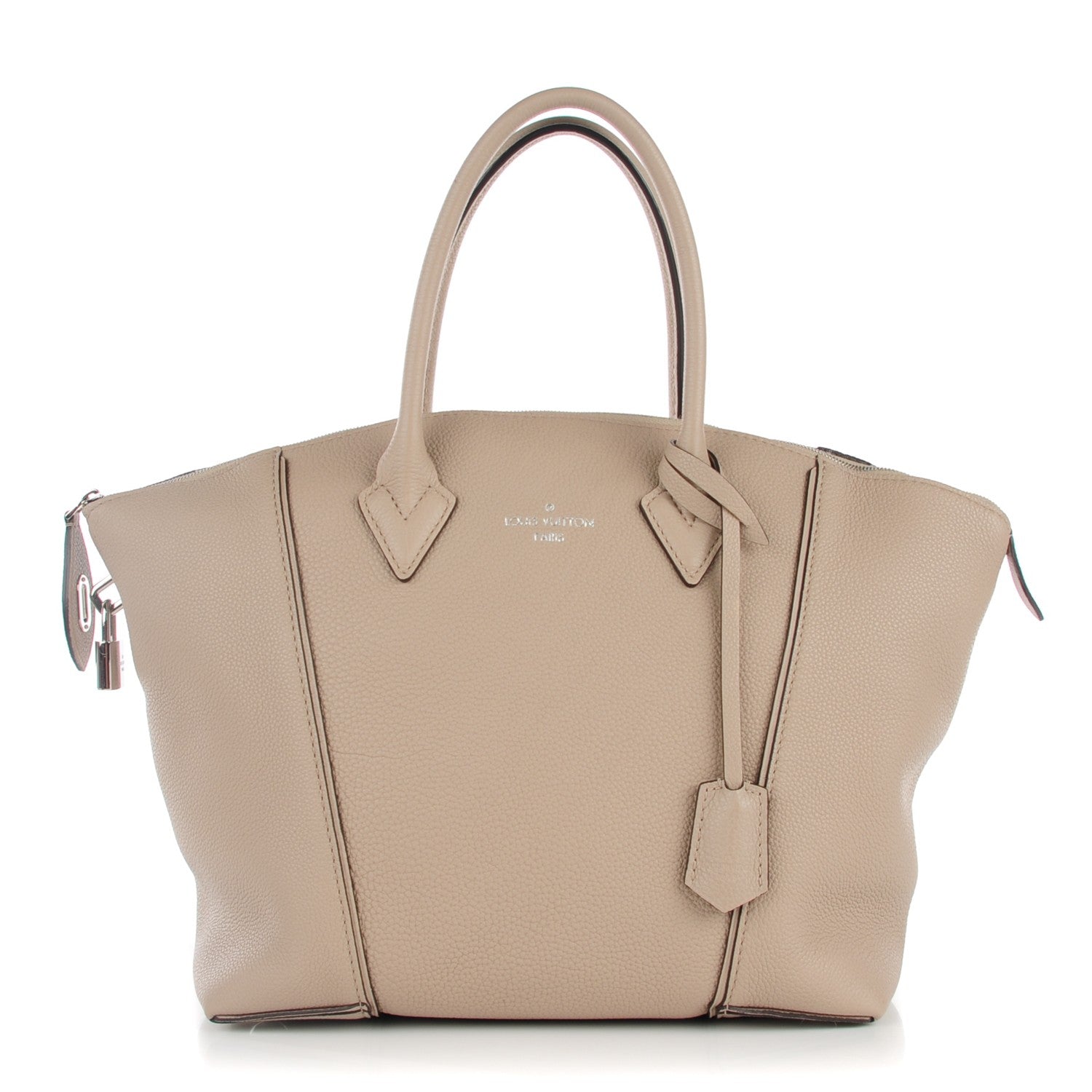 Louis Vuitton Veau Cachemire Soft Lockit PM Galet 1 of 7