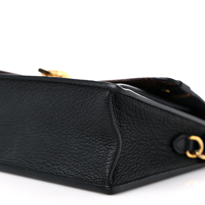 Louis Vuitton Damier Ebene Vavin Chain Wallet Black 8 of 10