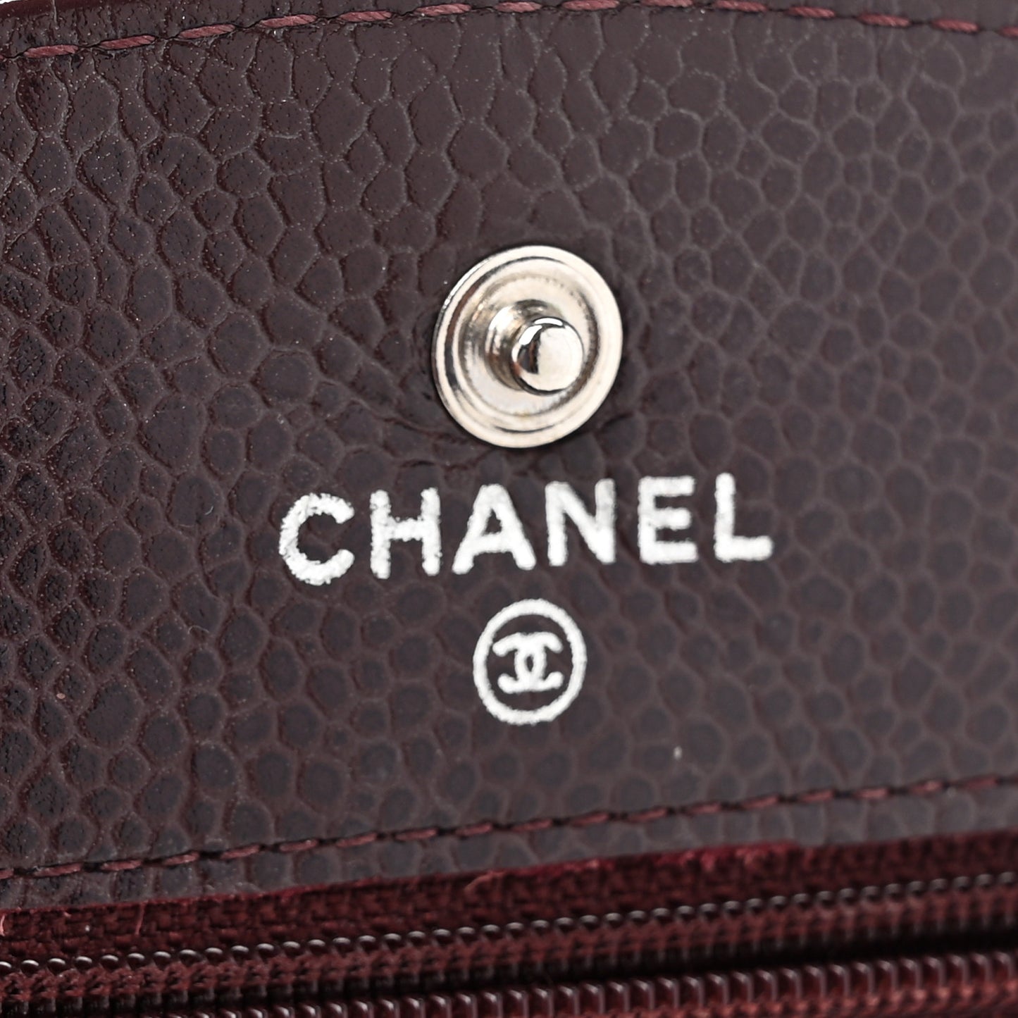 Caviar Timeless CC Wallet On Chain WOC Dark Brown