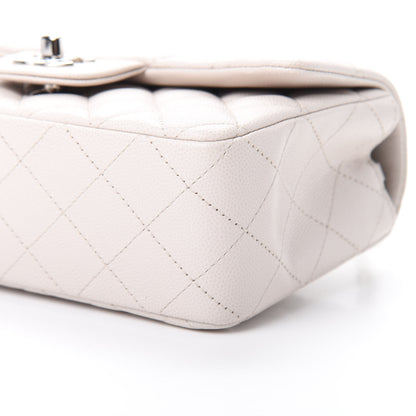 Chanel Caviar Quilted Mini Rectangular Flap Ivory 10 of 10