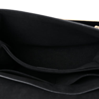 Louis Vuitton Soft Calfskin My Lockme Top Handle Vanille Black 5 of 13