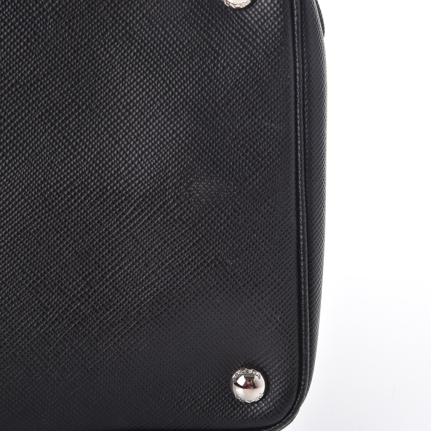 Prada Saffiano Cuir Twin Tote Nero Black 15 of 15