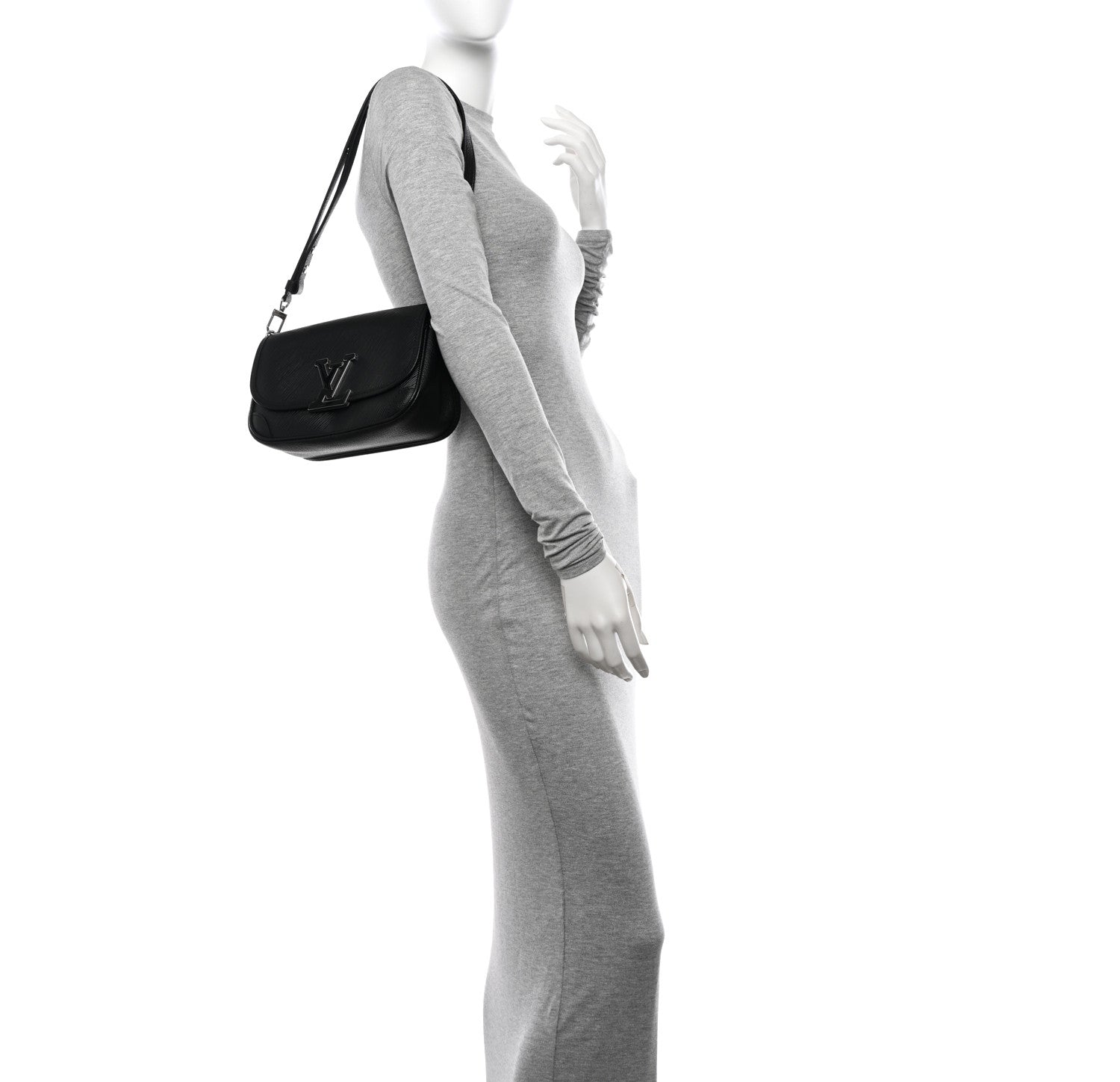 Louis Vuitton Epi Buci Crossbody Black 2 of 11
