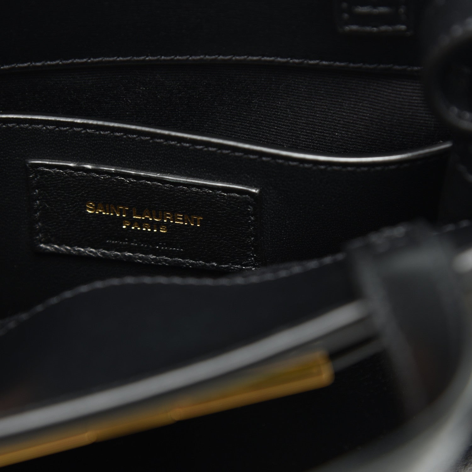 Saint Laurent Smooth Calfskin Manhattan Nano Shopper Tote Black 7 of 7