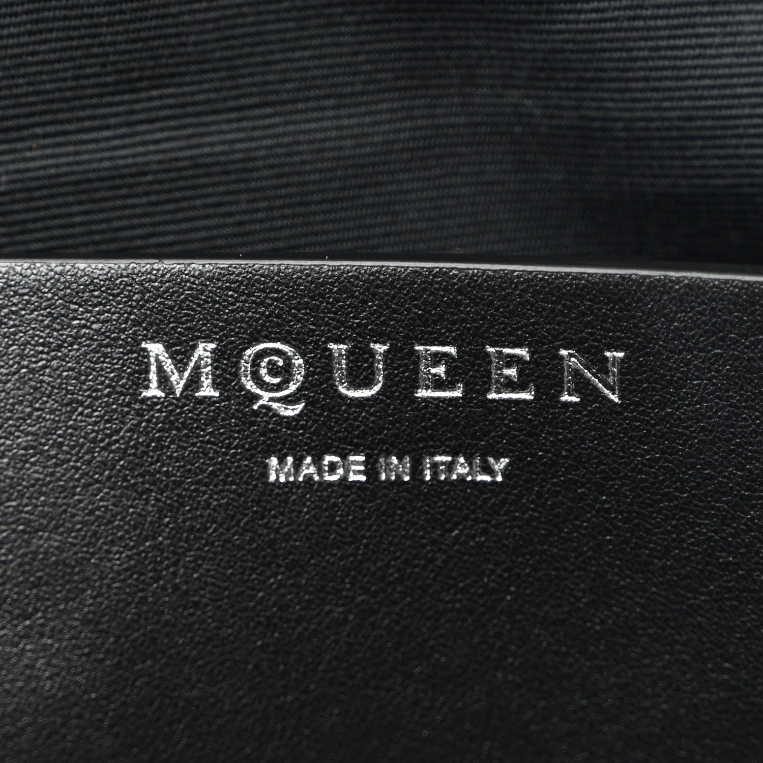 Alexander McQueen Calfskin The Manta Bag Black 6 of 9