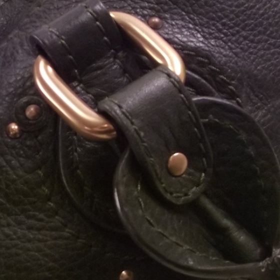 Leather Paddington Khaki