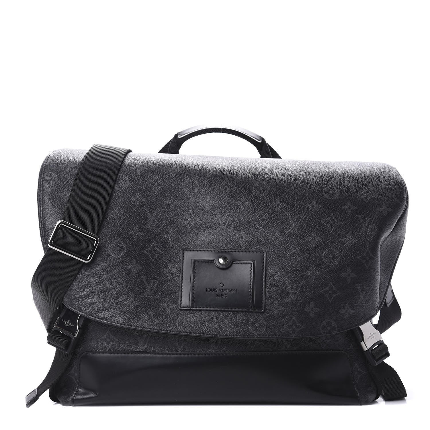 Louis Vuitton Monogram Eclipse Voyager Messenger MM 1 of 12
