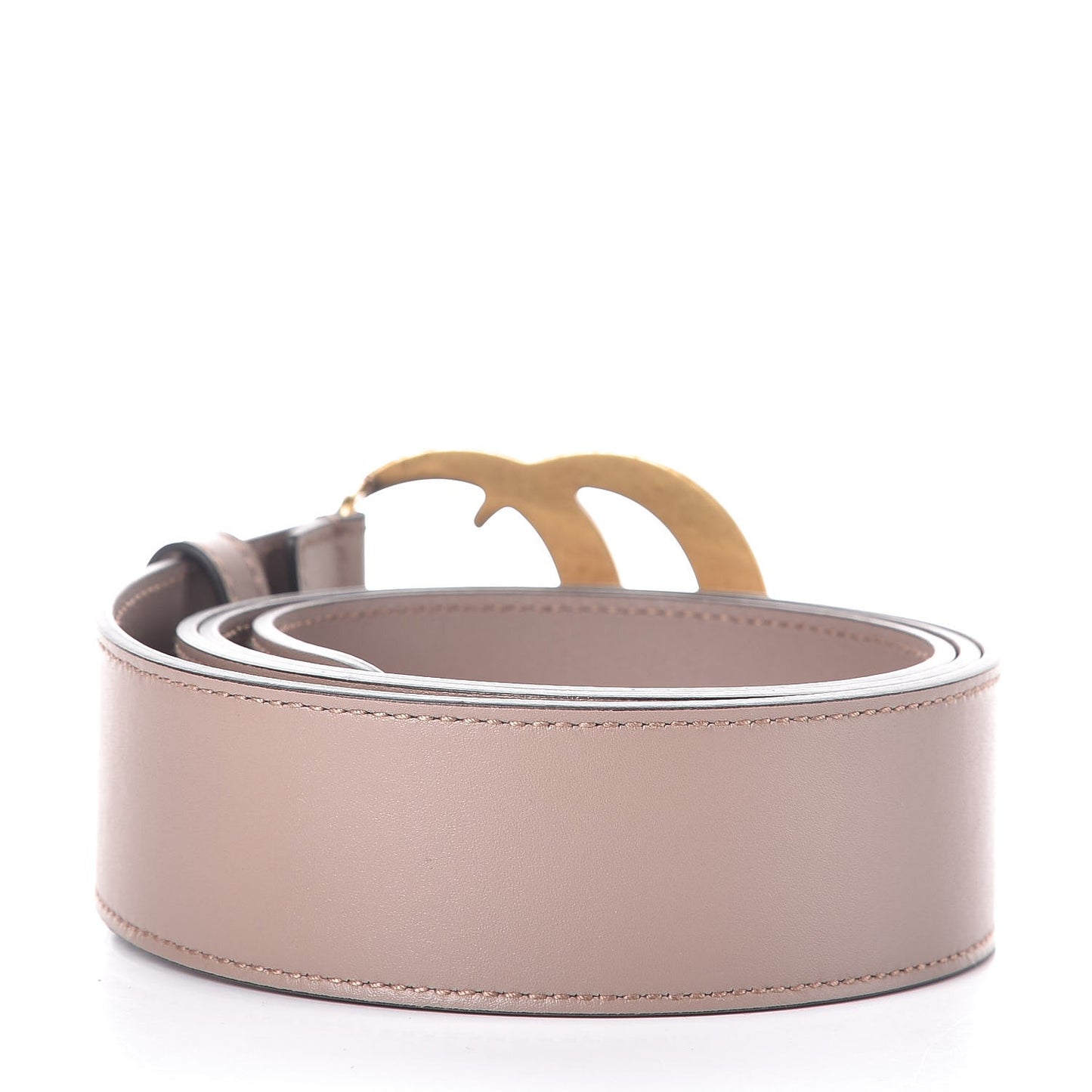 Calfskin Double G 40mm Belt 100 40 Porcelain Rose