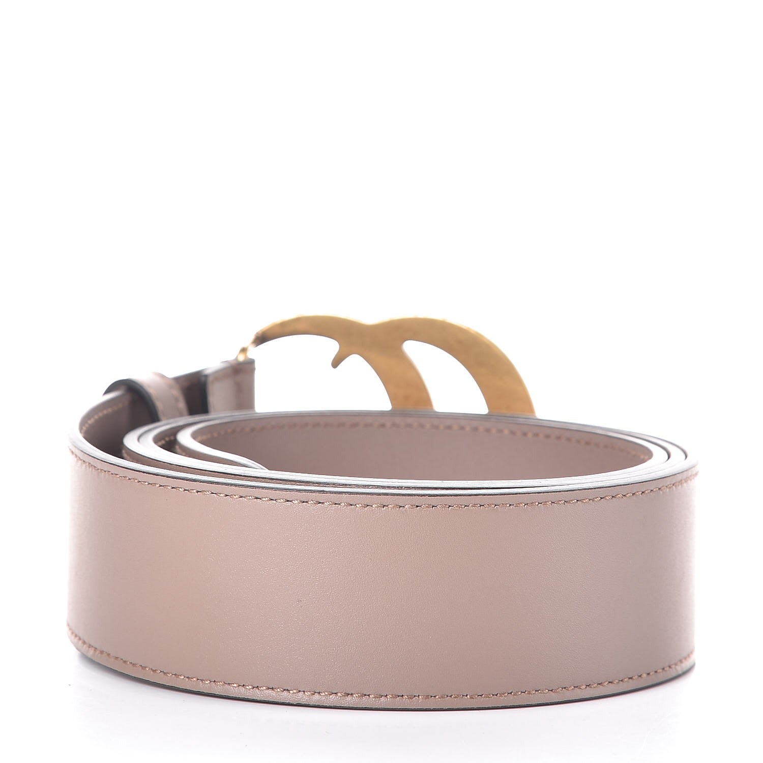 Gucci Calfskin Double G 40mm Belt 100 40 Porcelain Rose 3 of 6