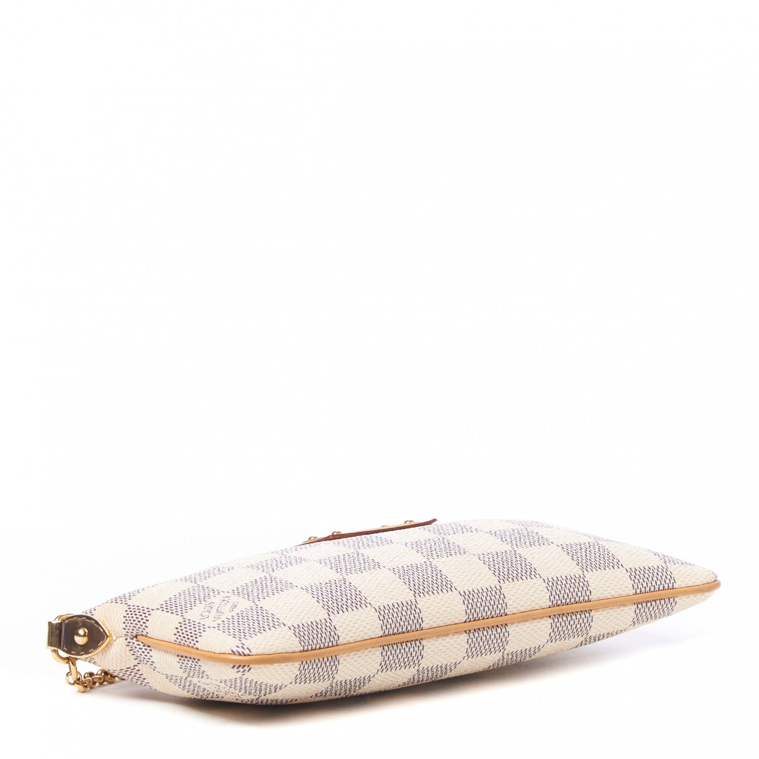 Louis Vuitton Damier Azur Pochette Milla MM 3 of 8